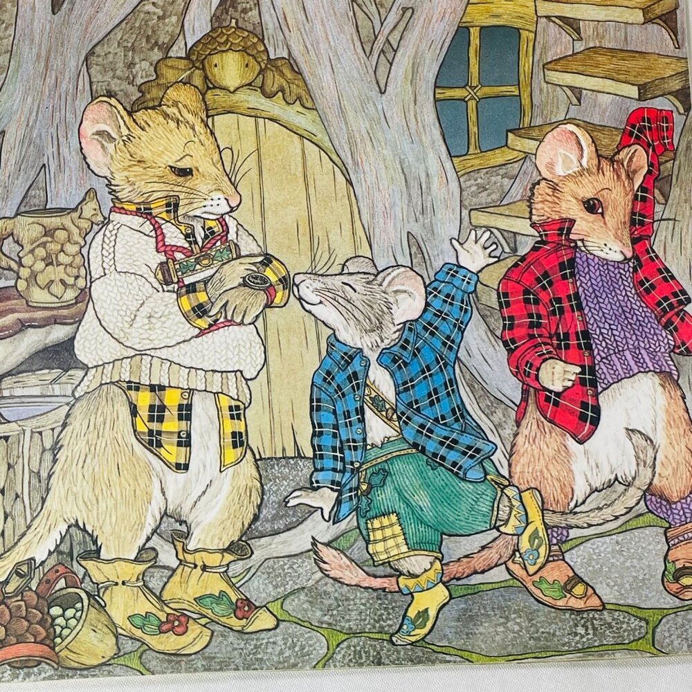 The Mothers Day Mice Picture Book & Cassette Set By Eve Bunting & Jan Brett - Picture 12 of 12